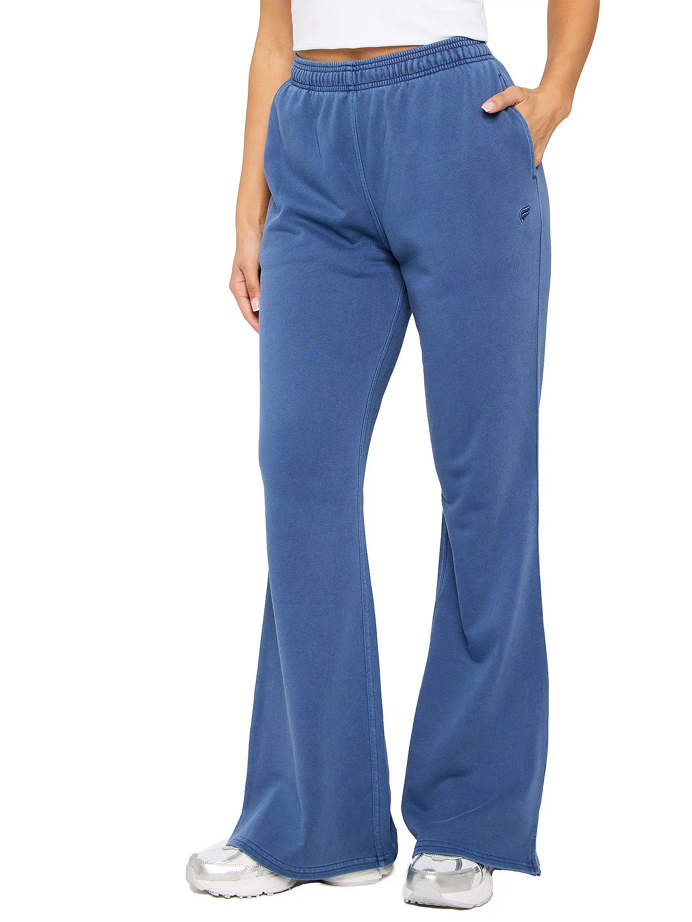 FABLETICS | Damen Fitnesshose Year Round Terry Flared Fit | 